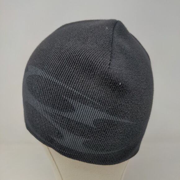 Broner Men's Beanie Hat Black Size OSFM 100% Cotton Flames Graphic - Picture 4 of 11